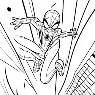 Miles Morales Spiderman Coloring Pages