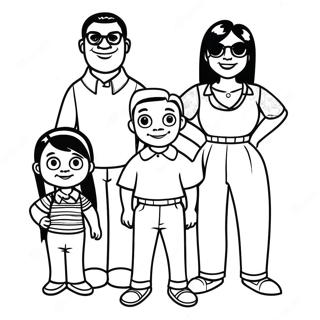 Proud Family Coloring Pages