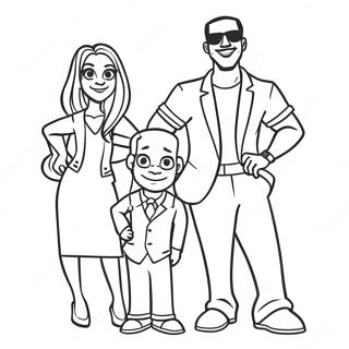 Proud Family Coloring Page 27643-22311