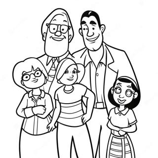 Proud Family Characters Coloring Page 27644-22315