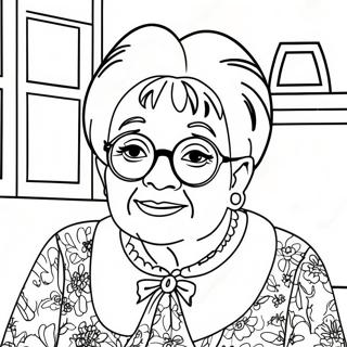 Sophia Petrillo Funny Coloring Page 27664-22334