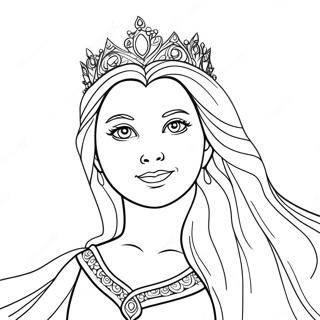 Snow Princess Coloring Page 27673-22331