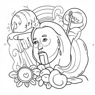 Attributes Of God Coloring Page 27693-22346