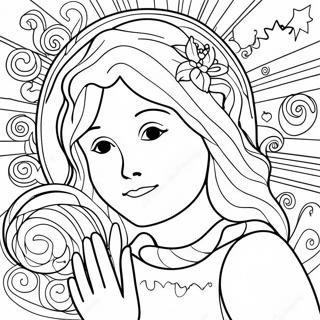 Loving God Coloring Page 27694-22356