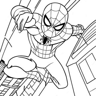 Ultimate Spider Man Coloring Page 27703-22358