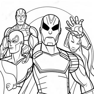 Avengers Infinity War Coloring Pages