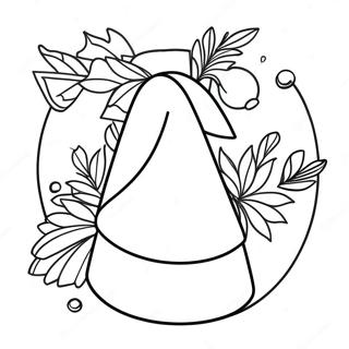 Christmas Hat Coloring Pages