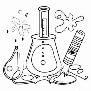 Science Lab Coloring Pages