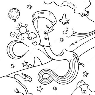 Colorful Twists And Turns Vbs Adventure Coloring Page 27804-22440