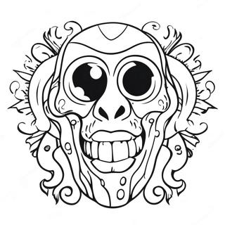 Unspeakable Logo Coloring Page 2781-2322