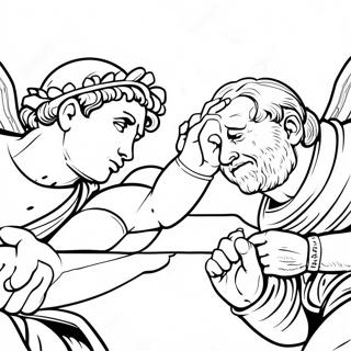 Sistine Chapel Coloring Pages