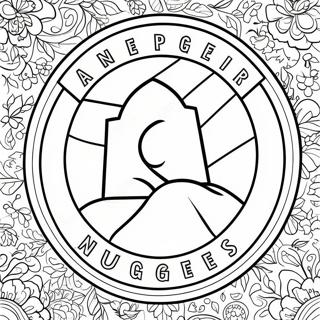 Denver Nuggets Coloring Pages