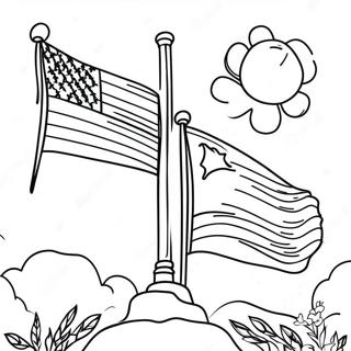 State Flags Coloring Pages