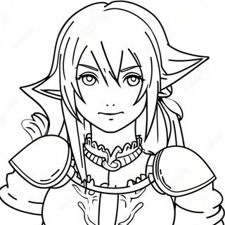 Final Fantasy Characters Coloring Page 27863-22486