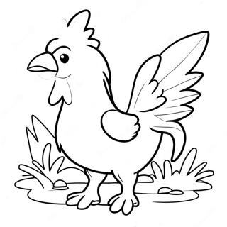 Chocobo Adventure Coloring Page 27864-22490