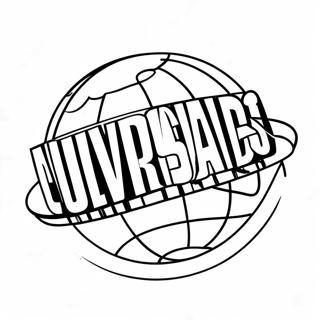 Universal Studios Logo Coloring Page 27883-22503