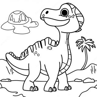 Jurassic Park Dinosaurs Coloring Page 27884-22513