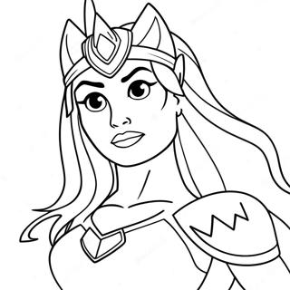 She Ra Coloring Pages