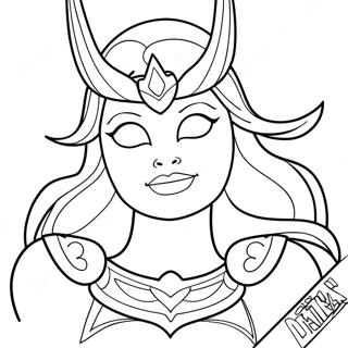 She Ra Coloring Page 27913-22527