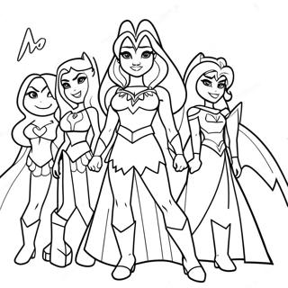 She Ra And The Princesses Of Power Coloring Page 27914-22531