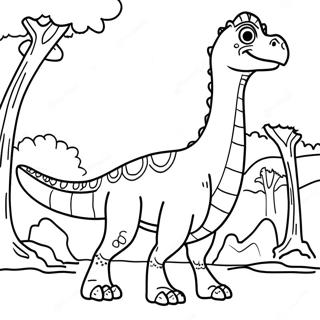 Therizinosaurus Coloring Pages