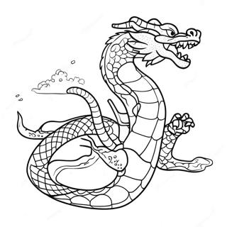 Majestic Shenron Flying Coloring Page 27984-22585