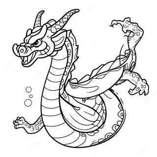 Majestic Shenron Flying Coloring Page 27984-22587