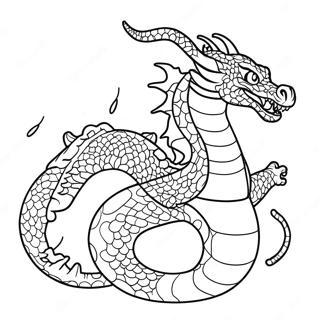 Majestic Shenron Flying Coloring Page 27984-22588