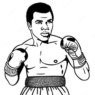 Muhammad Ali Coloring Page 28003-22594