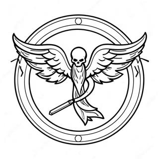 Metallica Logo Coloring Page 28023-22610