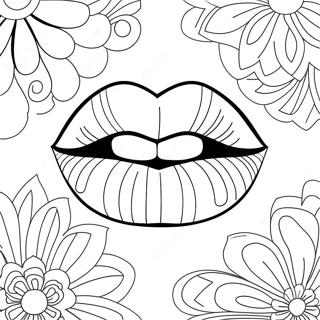 Lip Coloring Page With Glossy Finish 28043-22623