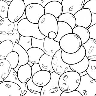 Colorful Gum Drop Candy Coloring Page 28074-22656