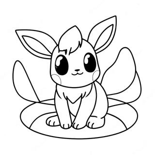 Glaceon Coloring Pages