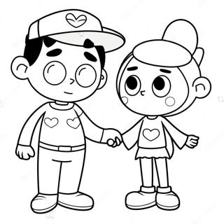 Timmy Turner With Fairy Godparents Coloring Page 28114-22687