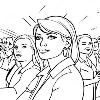 Women Empowerment Coloring Page 2811-2348