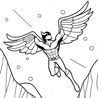 Nightwing Wings Of Fire Coloring Pages