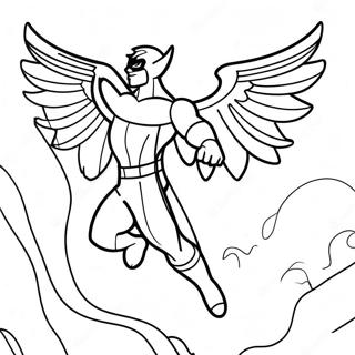 Nightwing Wings Of Fire Coloring Page 28133-22699