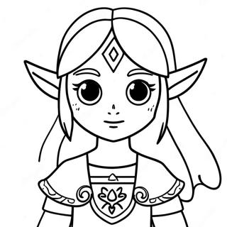 Zelda Tears Of The Kingdom Coloring Pages