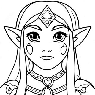 Zelda Tears Of The Kingdom Coloring Page 28143-22702