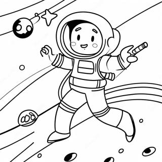 Space For Adults Coloring Pages