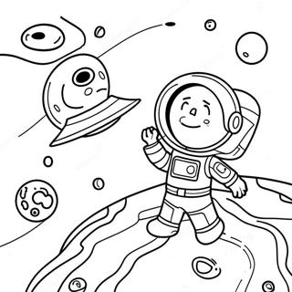 Space Adventure Coloring Page 28183-22738