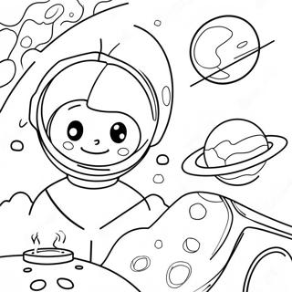 Space Adventure Coloring Page 28183-22740