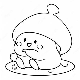 Pompompurin Coloring Pages