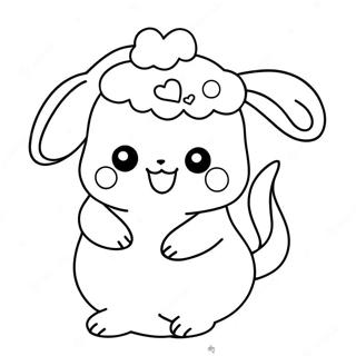 Pompompurin Coloring Page 281-226