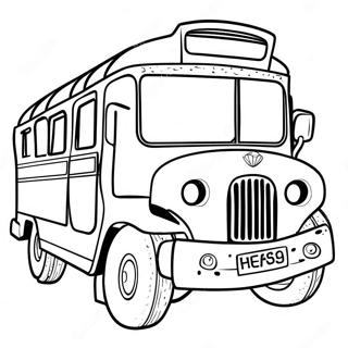 Colorful Jeepney In The Philippines Coloring Page 28214-22766