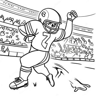 Exciting Football Game Coloring Page 28244-22792