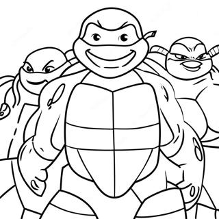 Tmnt 2012 Coloring Page 28293-22822