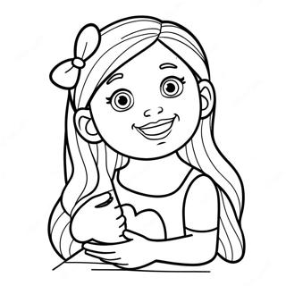 I Love My Daughter Coloring Page 28323-22850