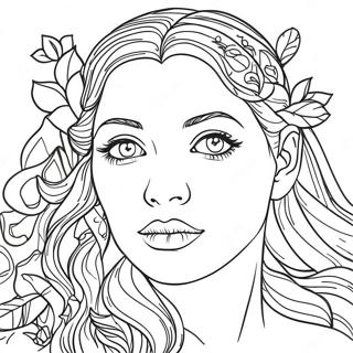 Caitlin Clark Coloring Page 28343-22868