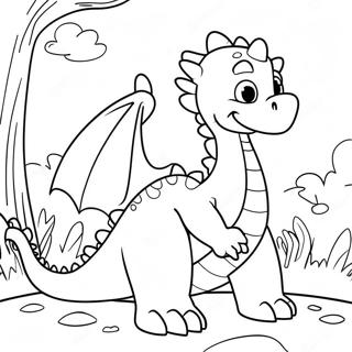 Dragon Tales Coloring Pages